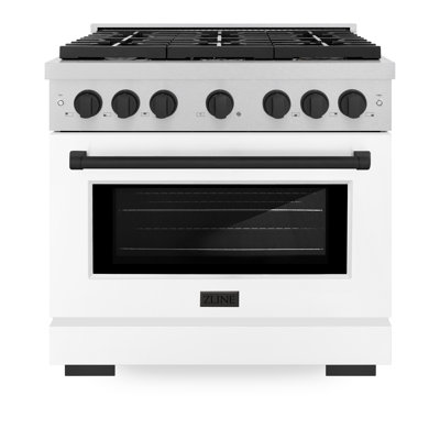 ZLINE Autograph Edition Paramount Dual Fuel Range with Gas Cooktop and Electric Convection Oven