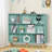 3 Tier Modern Wide Bookcase With Legs