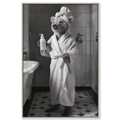 «Bear Bath Time» par Art Remedy