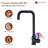Stainless Steel Single Handle High-Arc Kitchen Faucet-71097885