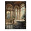 Salle de bain classique en marbre I - impression sur bois sans cadre-323399624