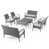 Gray Frame / Silver Cushion is out of stock