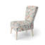 Chaise d'appoint Boho - Chaise d'appoint rouge Meadow Ikat-86056507