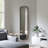 Hub Mirror with Rubber Frame, Wall Mounted or Leaned Style for Bedroom, Bathroom, Entryway