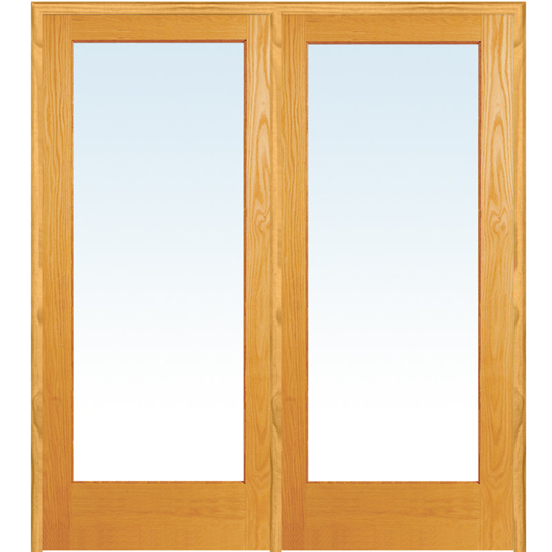 Porte française en verre, 60 po x 80 po