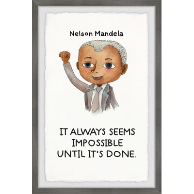 Bourque Anything Can Be Done Framed Print