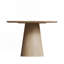 Table de salle à manger circulaire en bois-988440273