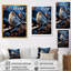 «Winter Bird Serenity I», art mural oiseau-1655556991-1655556988