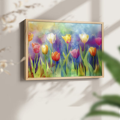 Floral Series-CXIX -Framed Print - Restickable