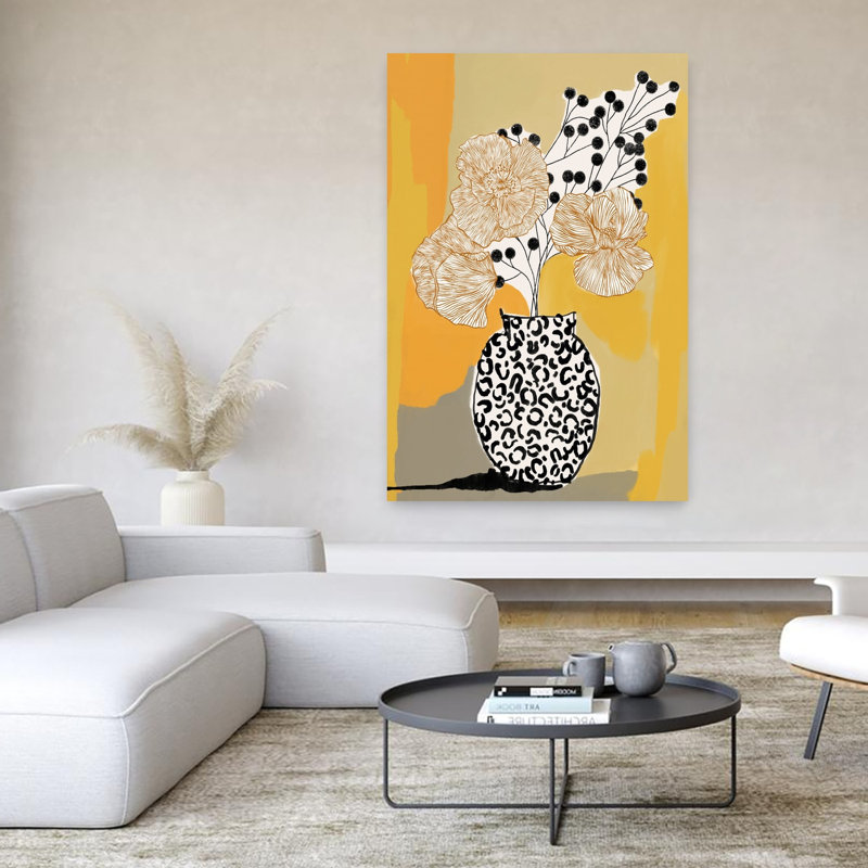 Art contemporain, art contemporain abstrait, H 60 po x l 40 po