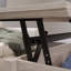 Table basse à plateau relevable
