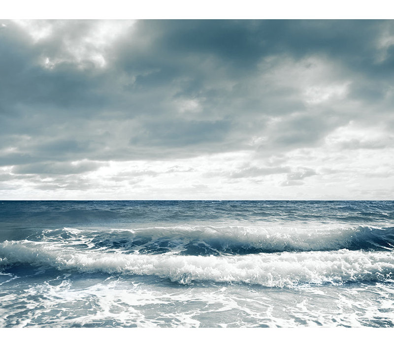 «Breath» par Barclay Butera - impression sur toile tendue, H 40 po x l 51 po x P 1,5 po