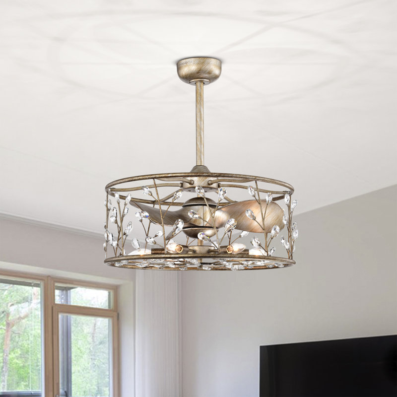 Gilchrist 19.5'' Ceiling Fan with Light Kit