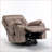 Recliners for Adults, Oversize 26in Wide Power Lift Chair with Massage &amp; Heating | Velvet | Walnut Brown-2065416092