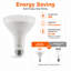 Ampoule DEL Euri Lighting BR30, 9 W, 810 lm, équivalent 65 W, 2700 K, culot E26, modulable, CEC/JA8, UL-136846392