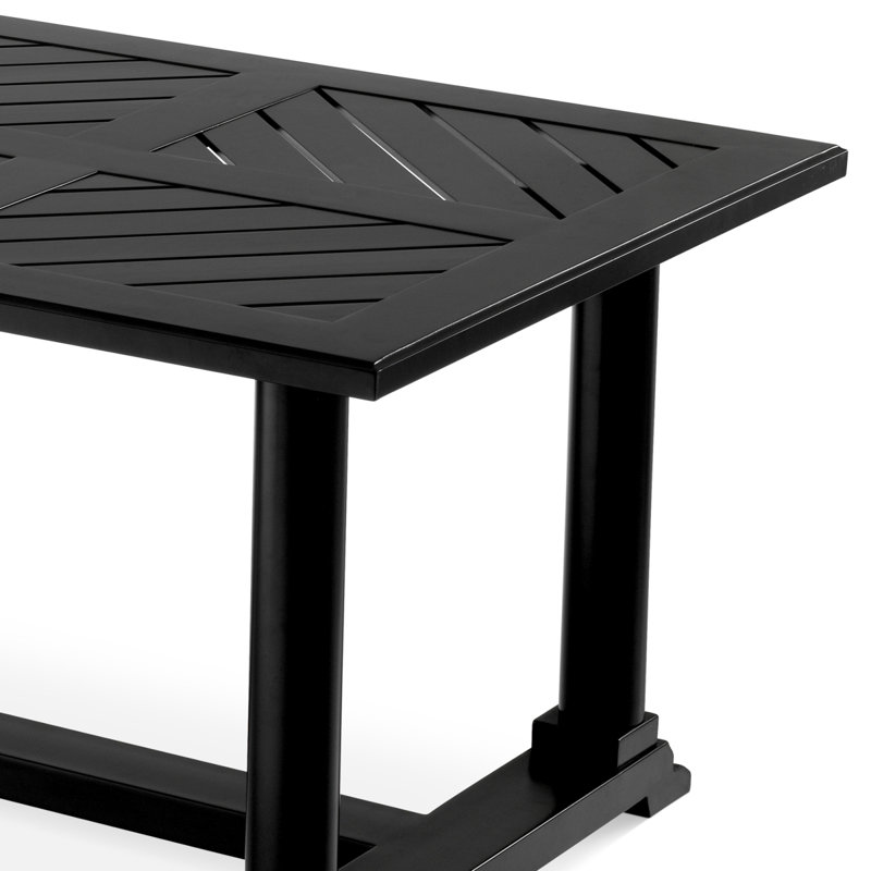 Bell Rive Dining Table, Black