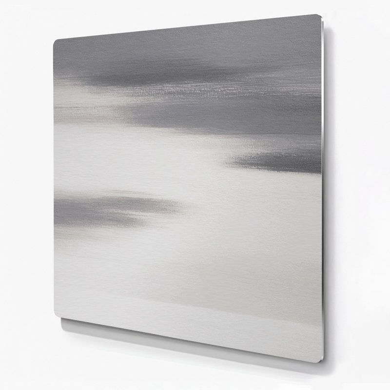Minimalisme 20, art mural en métal brun, H 16 po x l 16 po