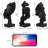 3 Pcs Thinker Statue, Silence Is Gold Abstract Art Figurine, No Hear No See No Speak Modern Home Resin Sculptures Decorative Objects Decor For Home Office Bookshelf Desktop(Black) (A-41)-122453664