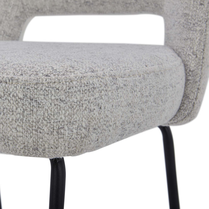 Kazlyn 26" Counter Stool, White (Multi-colored)
