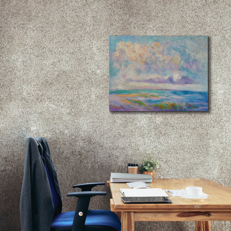 «Skies The Limit 1» par Dorothy Fagan, art mural sur toile, H 26 po x l 34 po