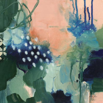 «Abstract Layers III» par Laura Horn - peinture sur toile tendue