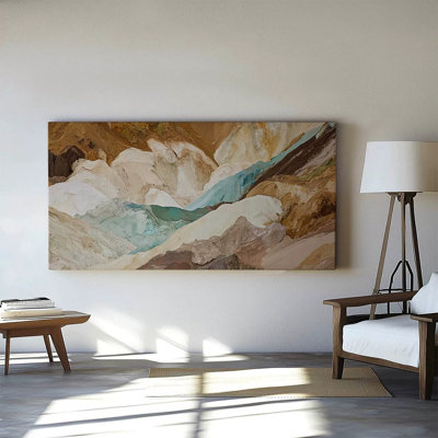Art mural Mid-Century moderne en toile pour salon
