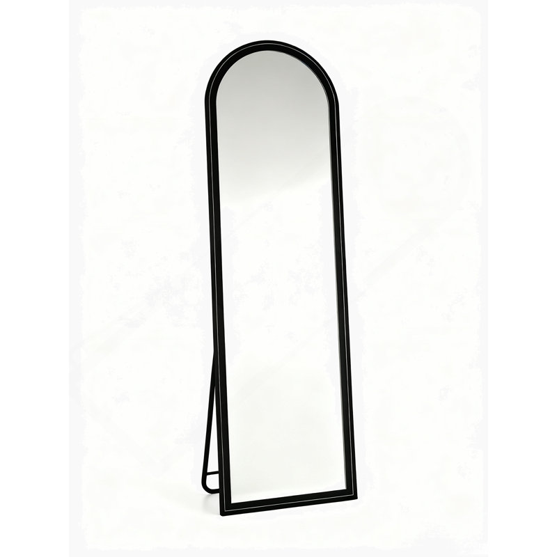 Full Length Mirror With Adjustable Brightness And 3 Color Modes, Free Standing Or Wall Mounted For Versatile Use