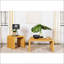 Table de bout carrée Gage Natural avec construction durable et design polyvalent pour les intérieurs modernes et traditionnels