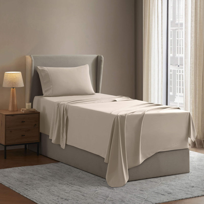 Ensemble de draps Luxury Collection Classic, Bouleau grillé, Simple TG