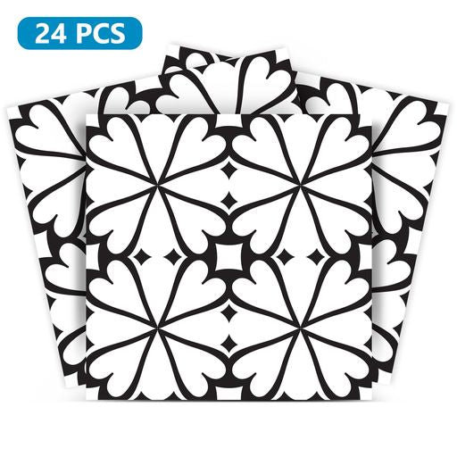Transform Your Space with Stylish and Easy-to-Install Floor Tiles Model, 12 po x 12 po