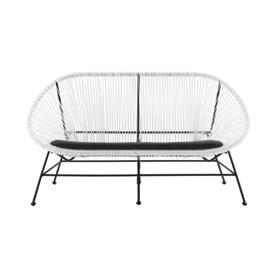 Irving Outdoor Patio Loveseat by Winston Porter