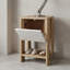 Everly Modern 22" Nightstand with Pivot Drawer