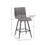 Tabouret de comptoir pivotant en similicuir