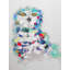 Abstrait hibou - reproduction encadrée mate pour le décor de la chambre à coucher-814310920-814310927