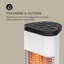 Stainless Steel Electric Standing Patio Heater-62757929