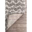 Tapis gris foncé à chevrons Sherer-34790908