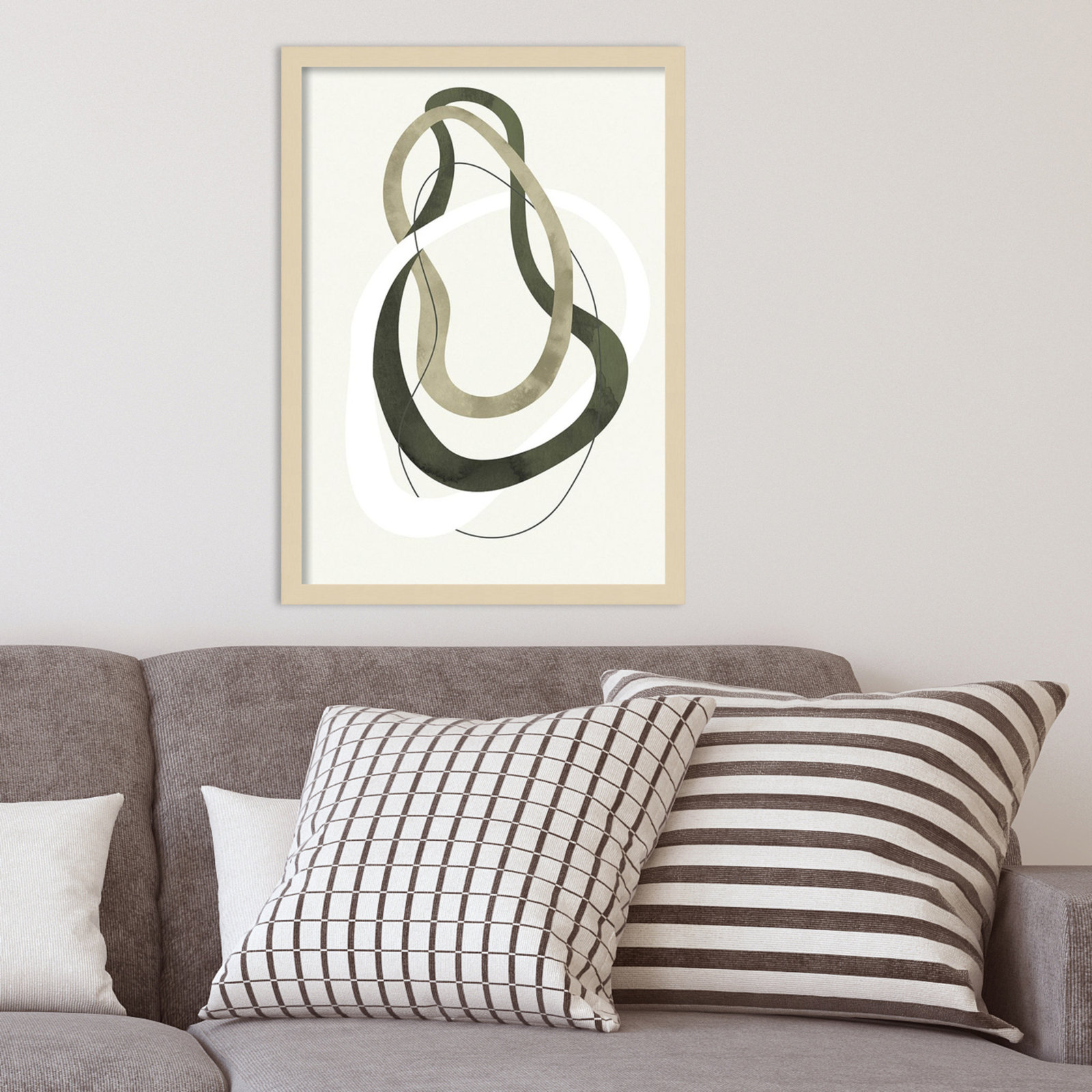Acrobat 2 Print by Design Fabrikken, Brown, 25" H x 18" W x 1" D
