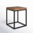 Lenes Solid Wood Top End Table