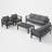 Gloretta 7 - Person Outdoor Seating Group with Cushions-1257628604
