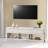 Nandhini 60'' W One-Piece Storage Credenza TV Stand with Three Open Shelves and Three Drawers