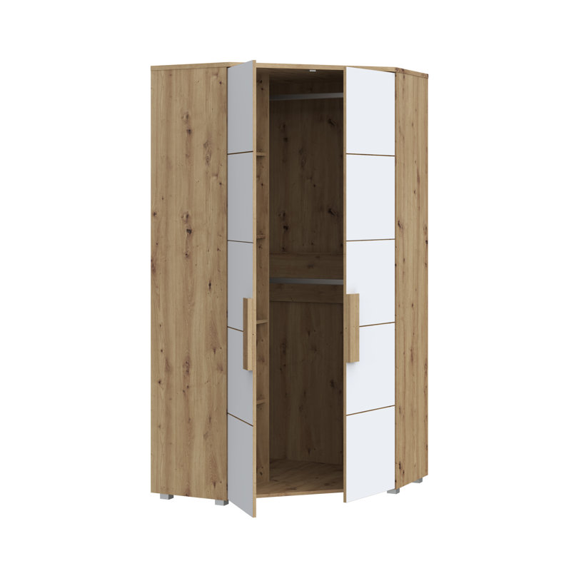 Raylon 2 Door Manufactured Wood Wardrobe
