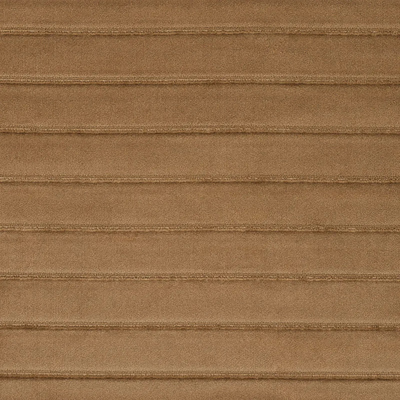 Tissu en velours cannelé Schumacher x Patterson Flynn Frederika, Chameau
