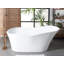 Martinson 800 mm W Freestanding Acrylic Bath-541689393