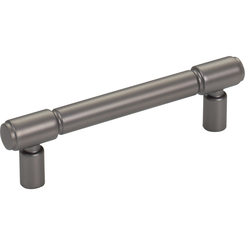 Clarence Bar pull, Ash Gray, 3 3/4" Center to Center