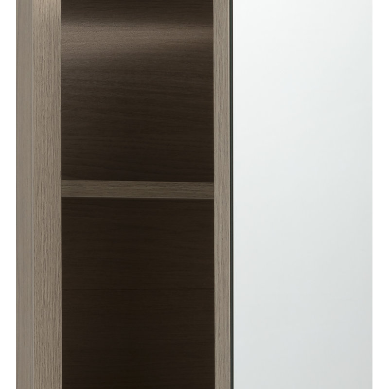 Ladama 123cm x 70cm x 22cm Wall Mounted Bathroom Cabinet