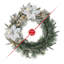 Couronne de Noël éclairée 24 po Heyder