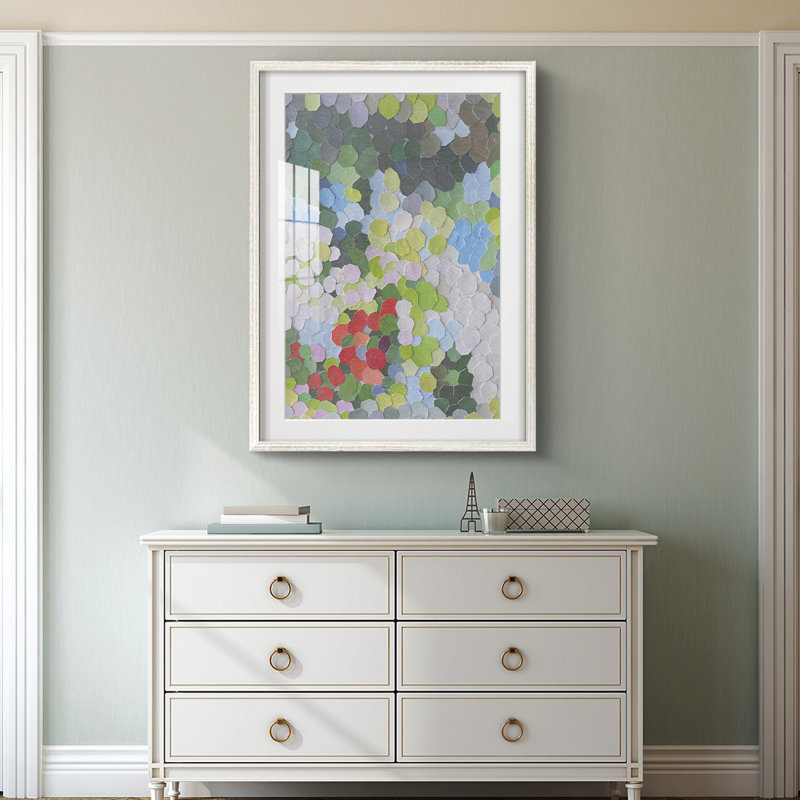 Santa Barbara -Framed Print, 19.5" H x 16.5" W, White