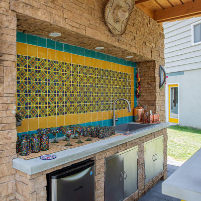 Capital Sky Flat Faux Stone Non-Rated Wall Paneling Indoor-Outdoor (Random Width + Length, 14.25 sq. ft. per box)