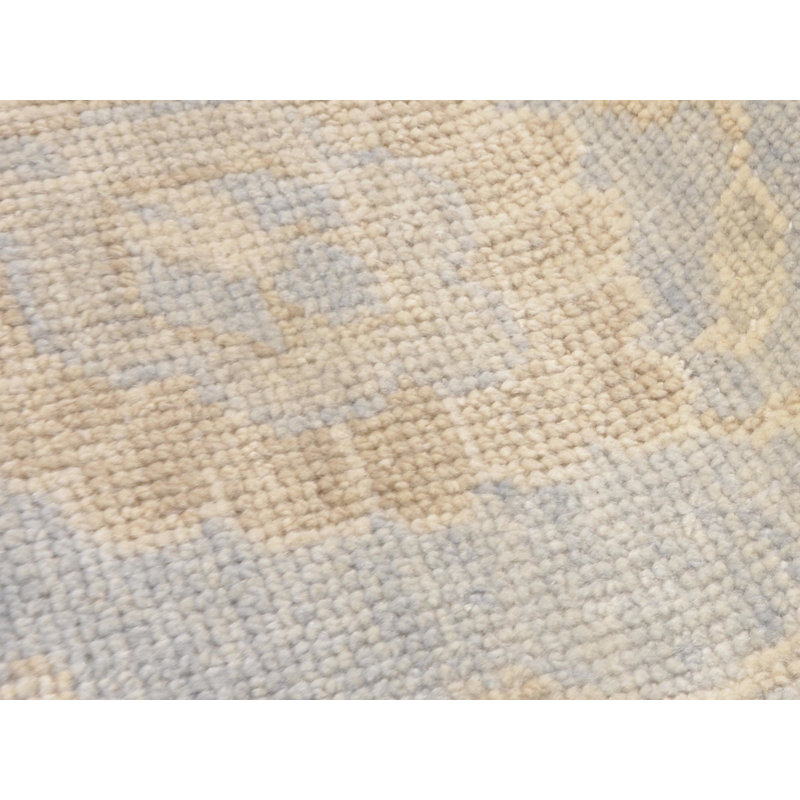 Nomad Wool Oriental Area Rug in Ivory, Rectangle 10' x 14'