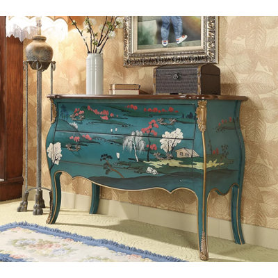 American retro painted entrance cabinet